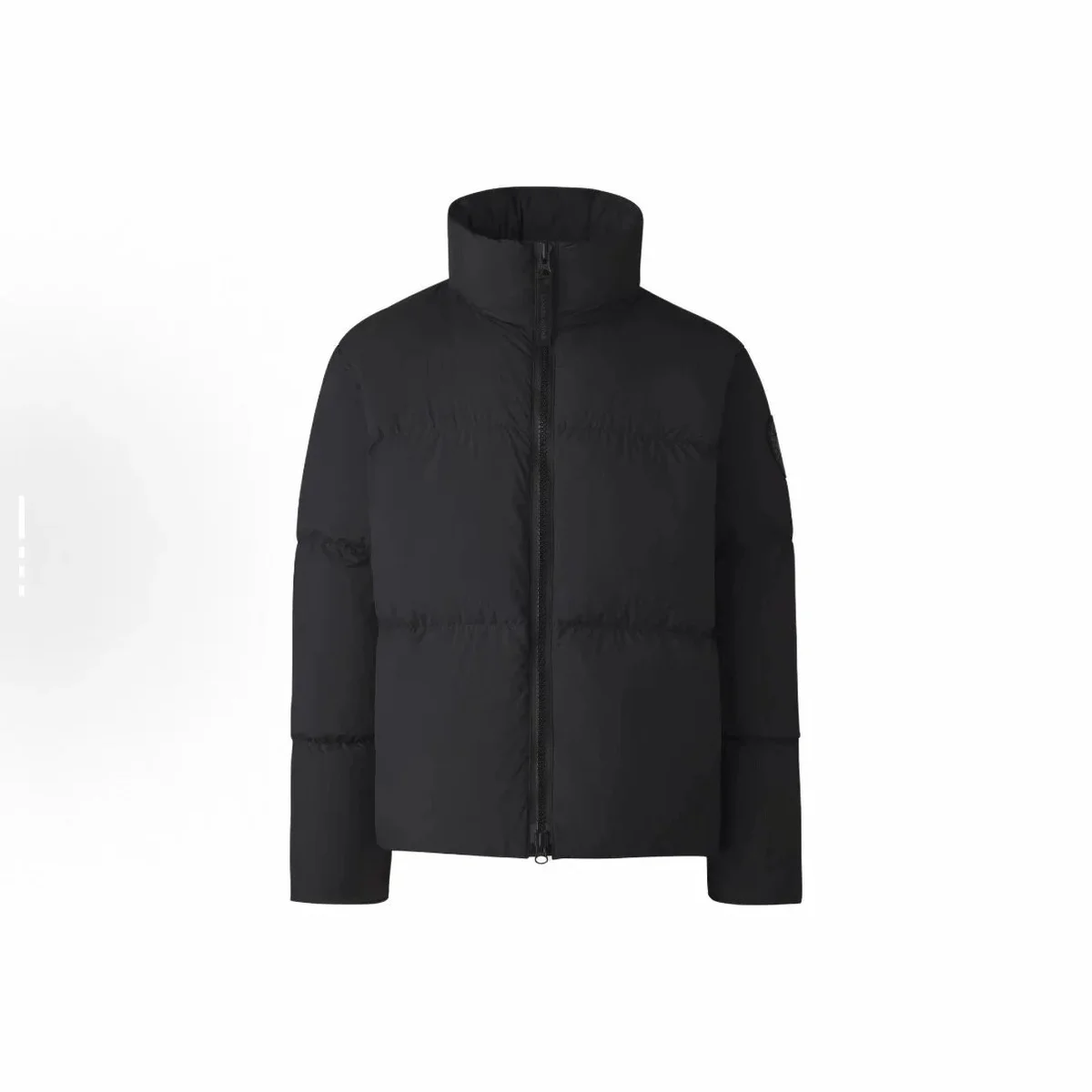 Black Puffer Parka Winter Jacket