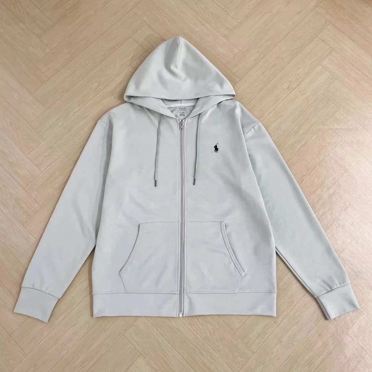 Polo Ralph Lauren Grey Zip-Up Hoodie