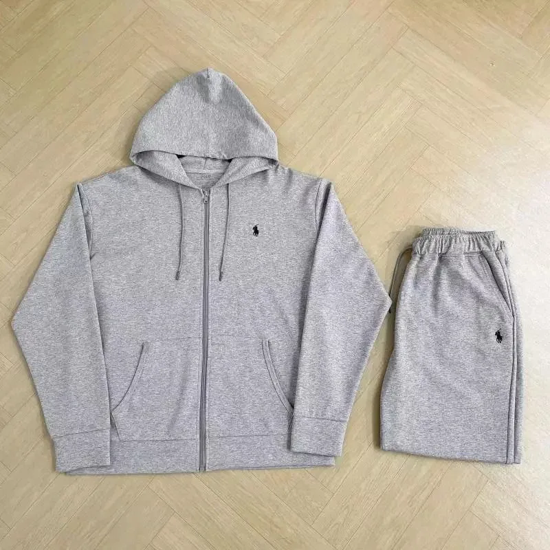 Polo Ralph Lauren Classic Logo Grey Hoodie & Pants Set