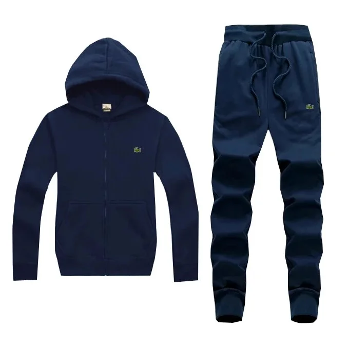 Lacoste Navy Crocodile Tracksuit Set