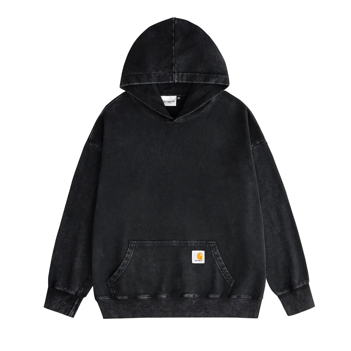 Carhartt Detroit Washed Black Hoodie