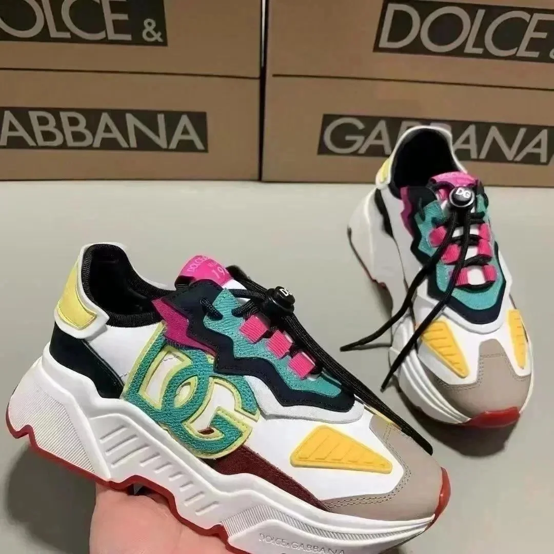 Dolce & Gabbana Dolce & Gabbana DG Logo Sneakers Multicolor Multicolor