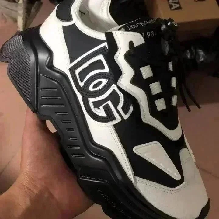 Dolce & Gabbana DG Logo Black/White Sneakers