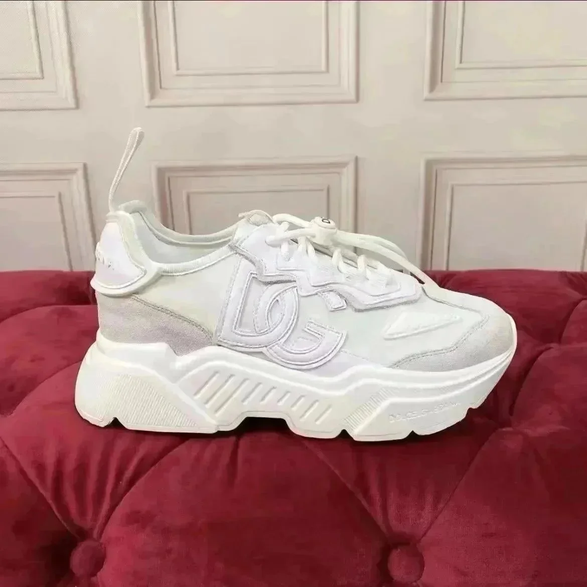 Dolce & Gabbana DG Logo White Sneakers