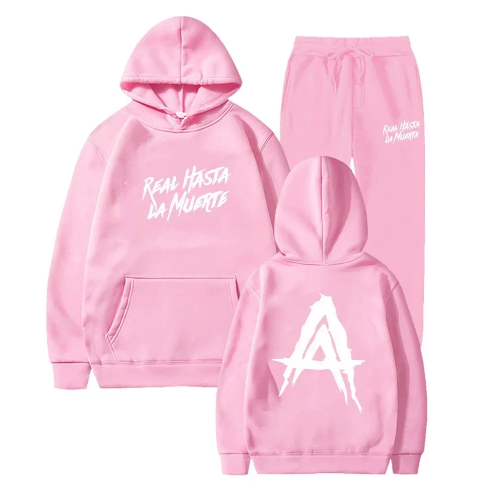Pink 'Real Hasta La Muerte' Co-ord Set