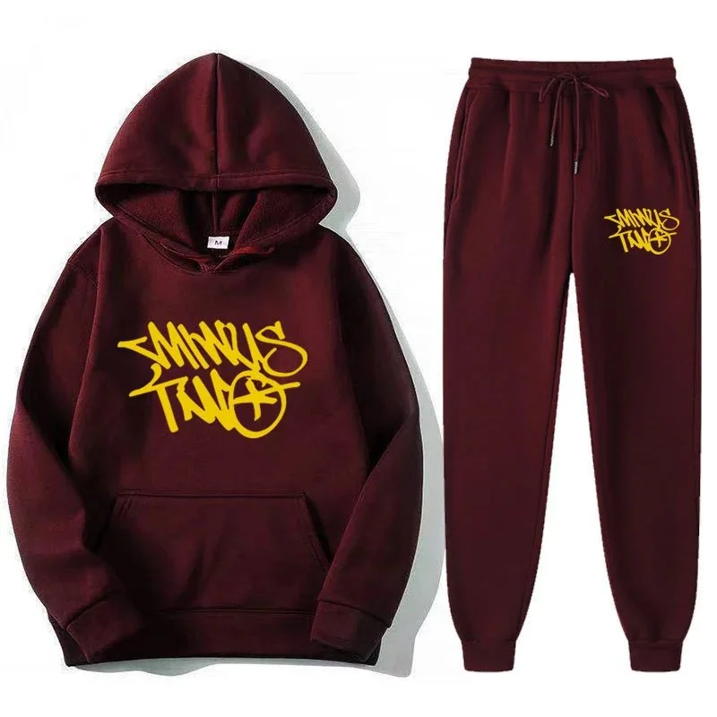 Unisex Sminkus Twin Red Tracksuit Set