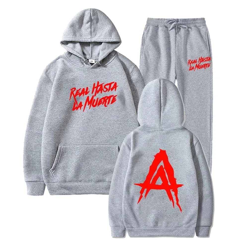 25 Grey Real Hasta La Muerte Co-ord Set