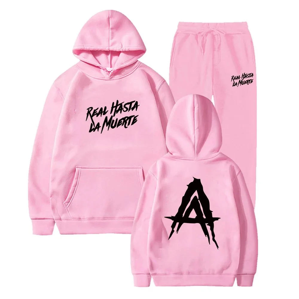 Pink 'Real Hasta La Muerte' Co-ord Set