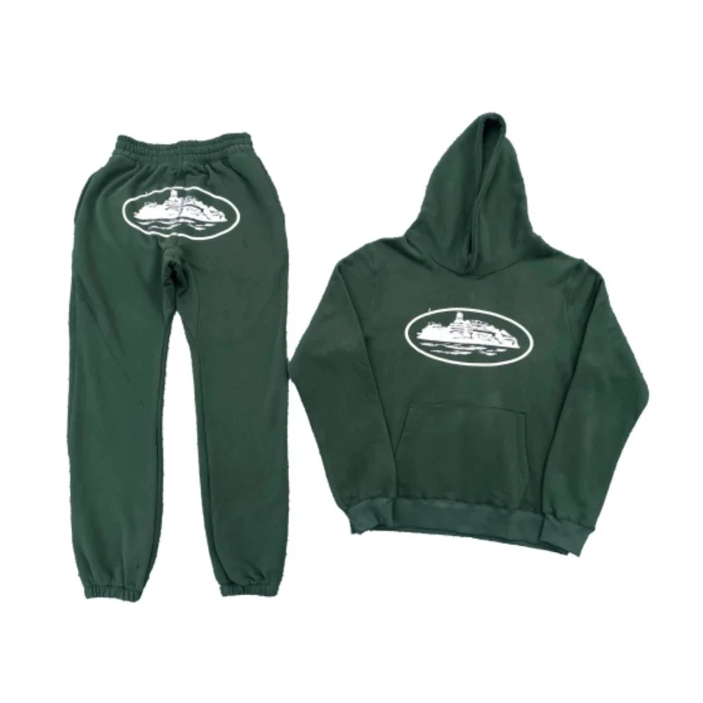 Green 33 Green Hoodie & Sweatpants Set