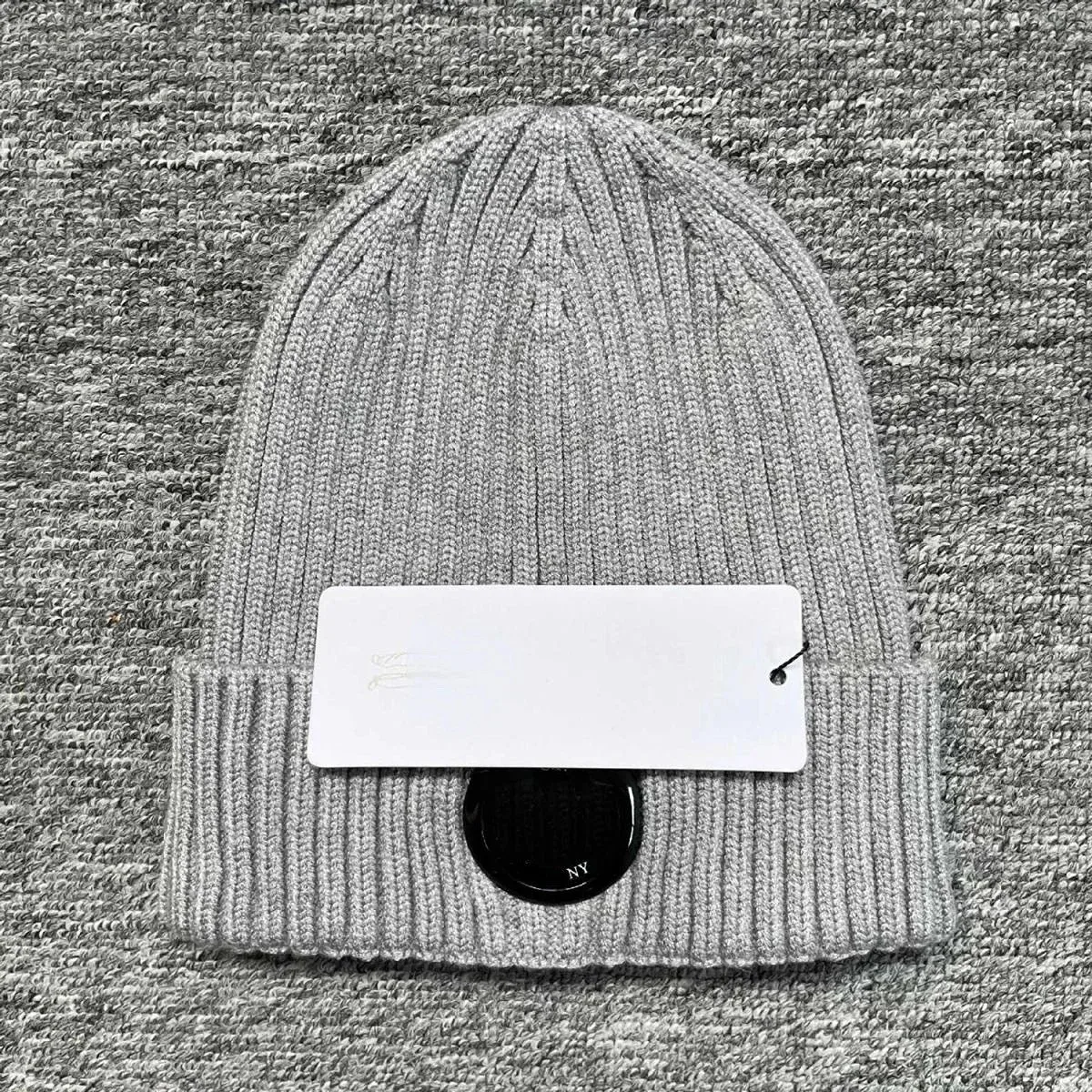 C.P. Company NY Beanie Grey Headwear