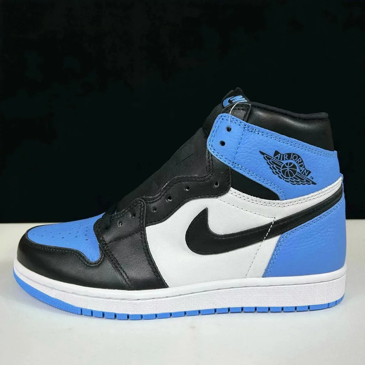 Nike Air Jordan 1 UNC Blue Black White Sneakers