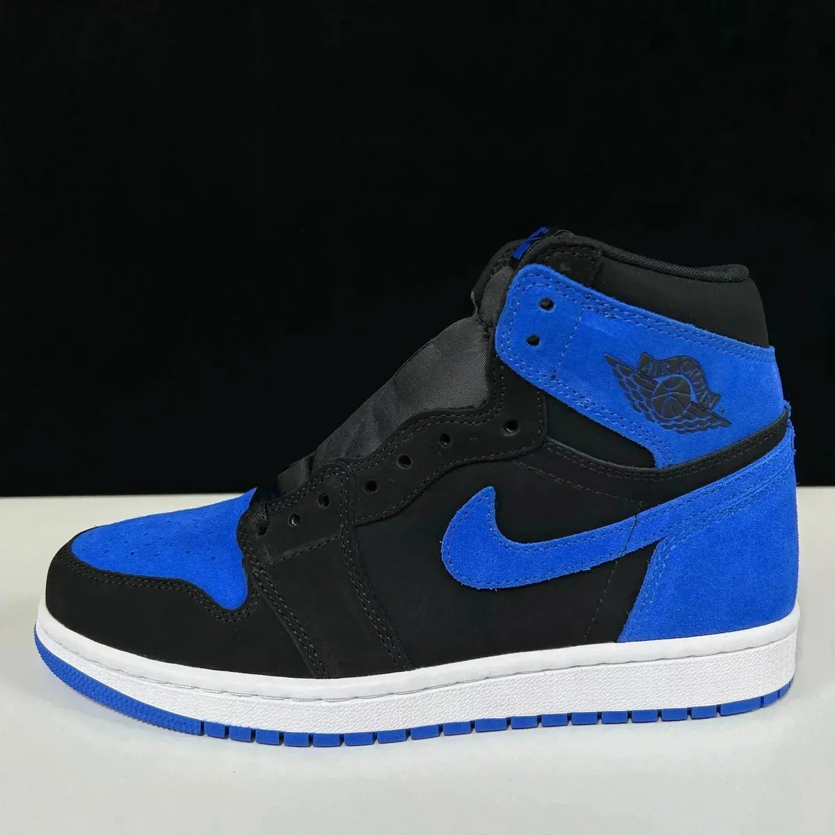 Nike Air Jordan 1 Royal Blue Black Sneakers