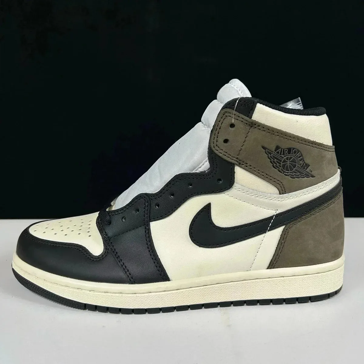 Nike Air Jordan 1 High Olive/Black White Sneakers