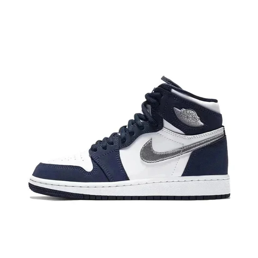 Nike Air Jordan 1 Midnight Navy/White Sneakers