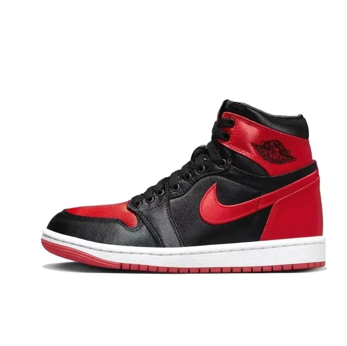 Nike Air Jordan 1 Black/Red High Top Sneakers