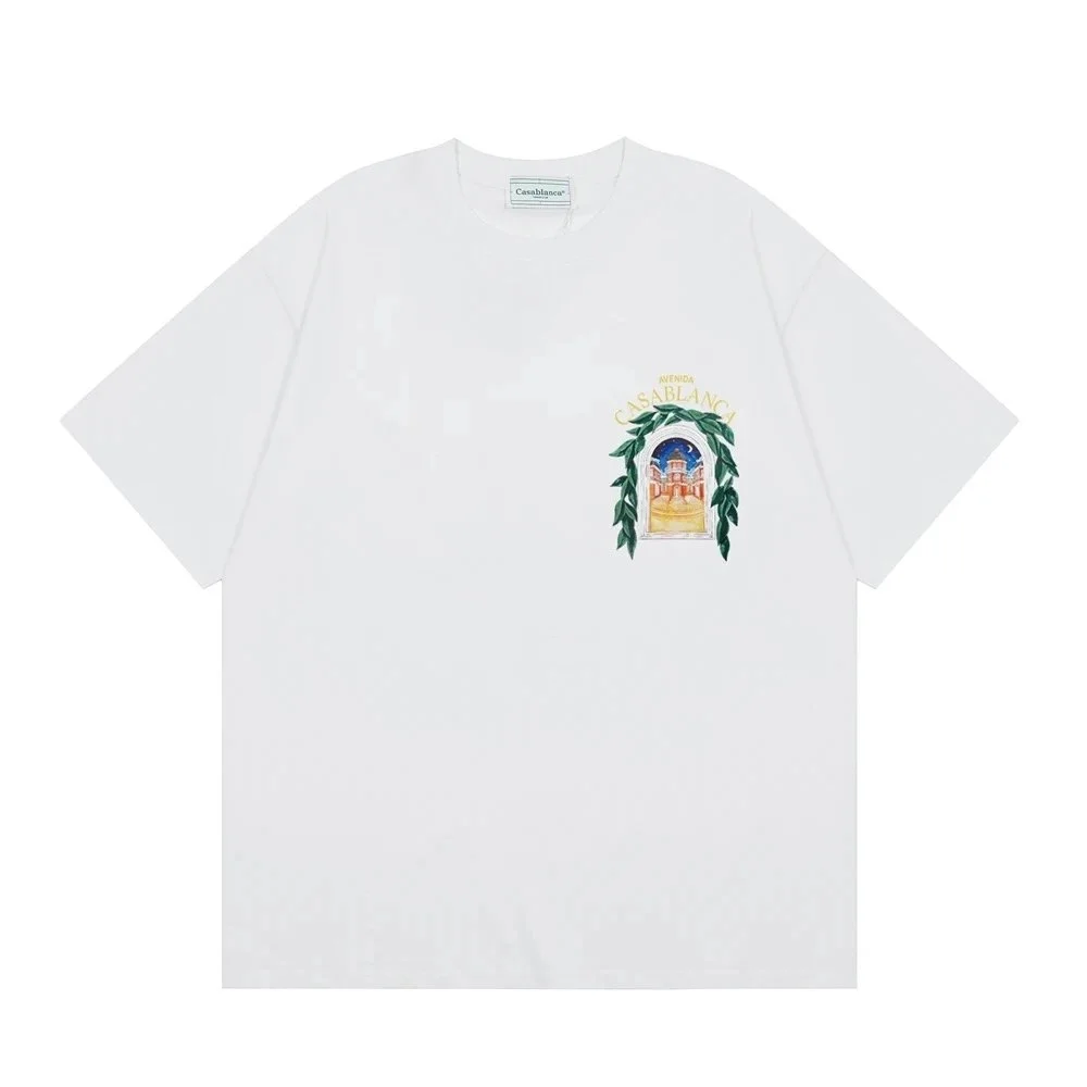 Casablanca Avenida Casablanca White T-Shirt