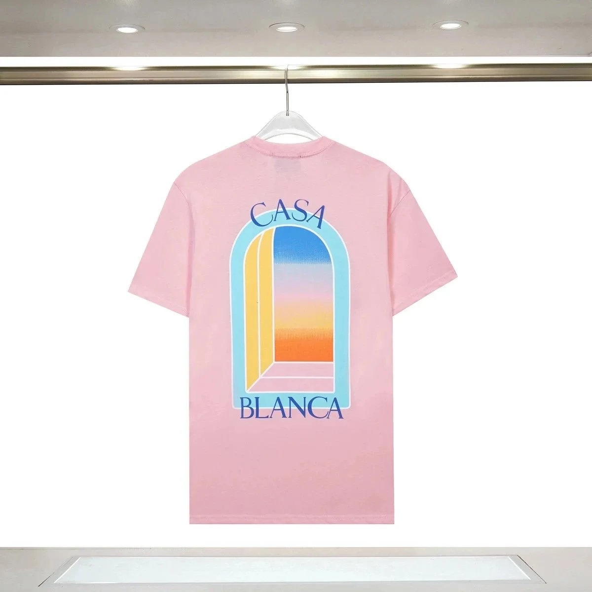 Casa Blanca Pink 'Casa Blanca' Graphic T-Shirt