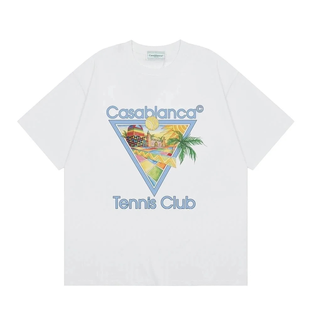 Casablanca Tennis Club White T-Shirt