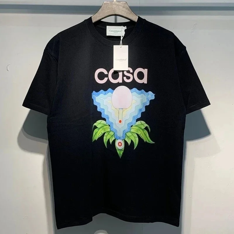 Casablanca Casa Black Graphic T-Shirt