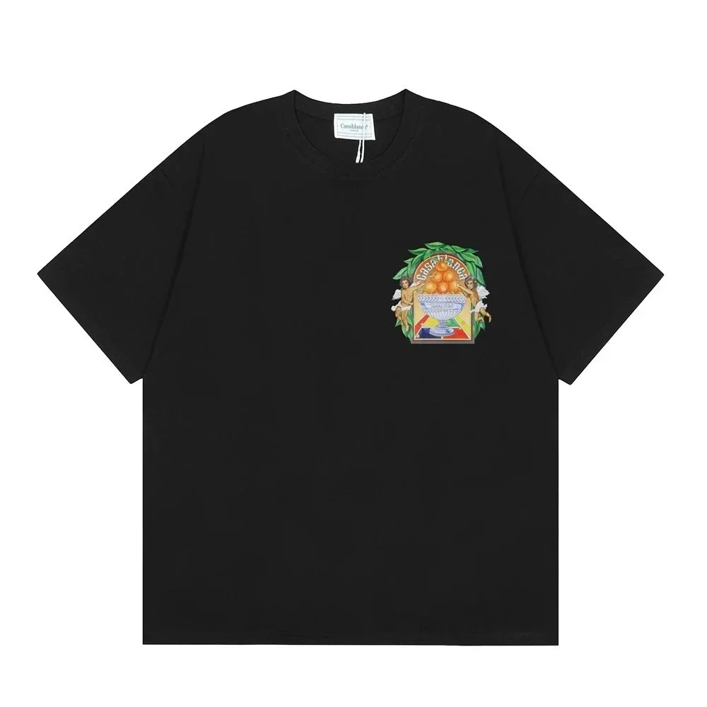Casablanca Tennis Club Black T-Shirt