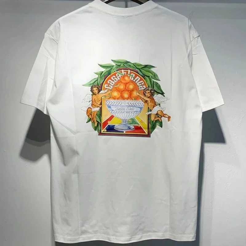 White Casatanga Print T-Shirt