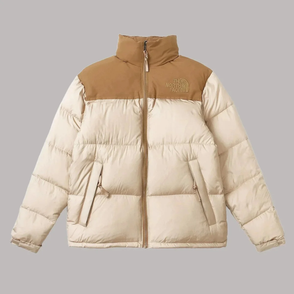 The North Face Nuptse TNF012 Beige/Tan Parka