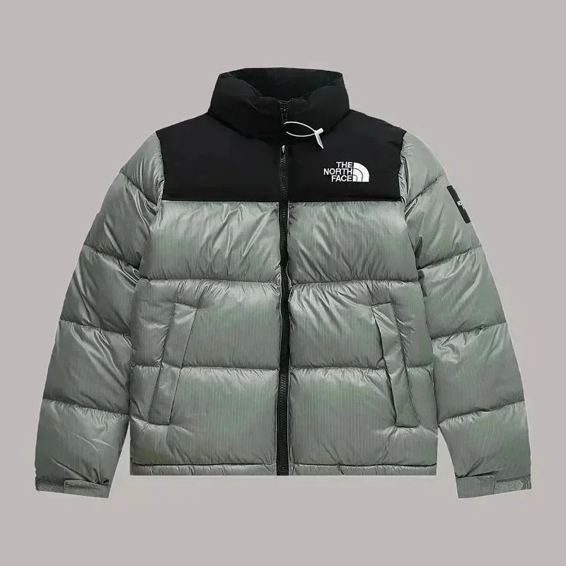 The North Face Nuptse Olive Green Parka