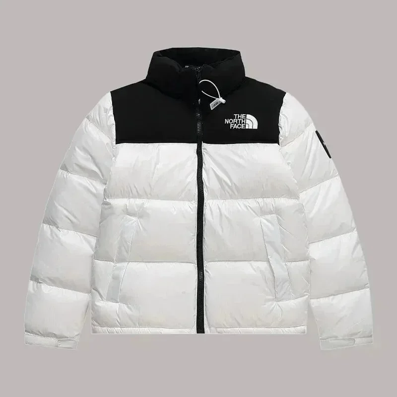 The North Face Nuptse White/Black Parka