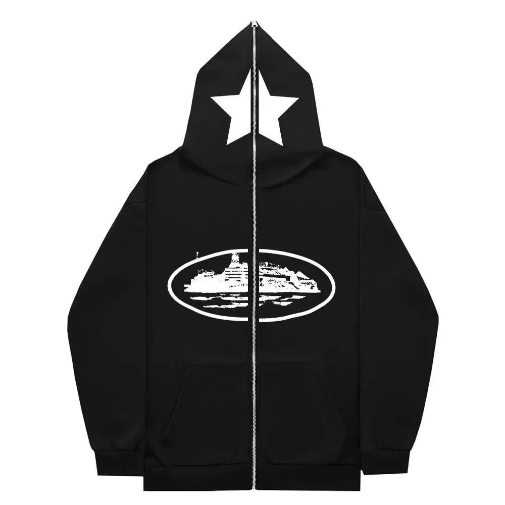 A Bathing Ape BAPE STA Triple Black Hoodie
