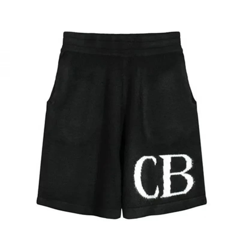 Christian Dior CB Logo Black Shorts