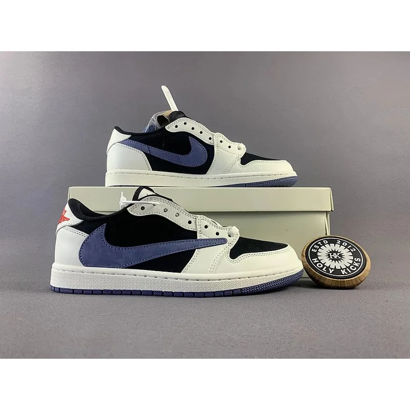 Nike Air Jordan 1 Low Midnight Navy Sail Sneakers