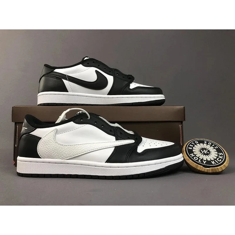 Nike Air Jordan 1 Low Black/White Sneakers