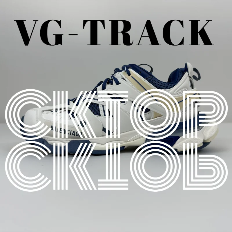 Balenciaga Track.3.0 VG-TRACK White Deep Blue Sneakers