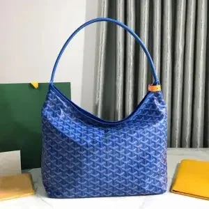 Goyard Yard Blue Monogram Tote Bag