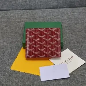 Goyard YARD Red Monogram Wallet