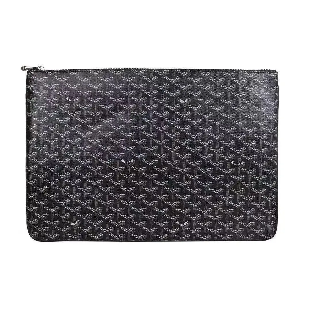 Goyard Goyardine Black Pouch