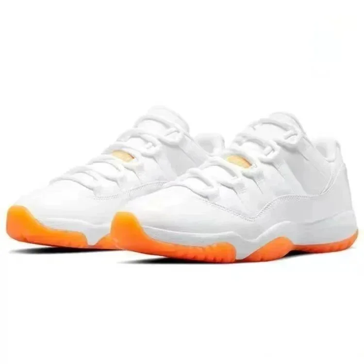 Nike Air Jordan 11 Low Sail/University Red Sneakers