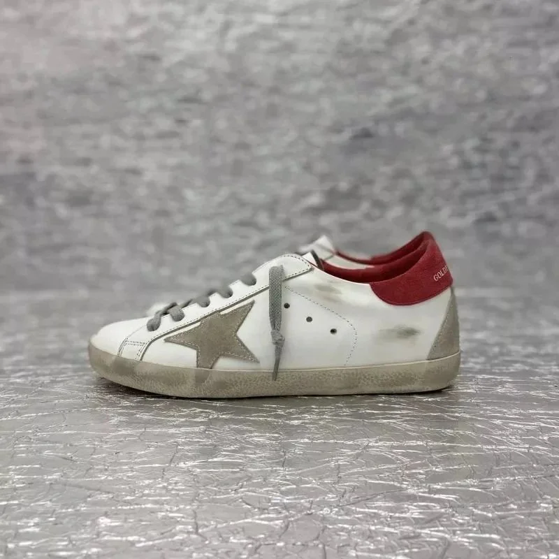 Golden Goose Super-Star White/Gold Star Sneakers