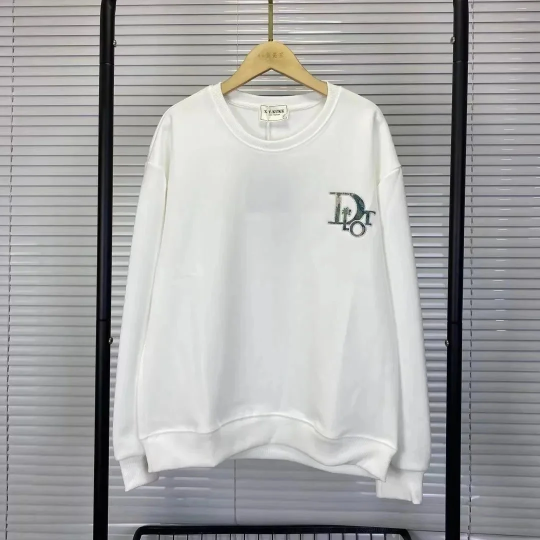 Dior White Classic Logo Sweatshirt