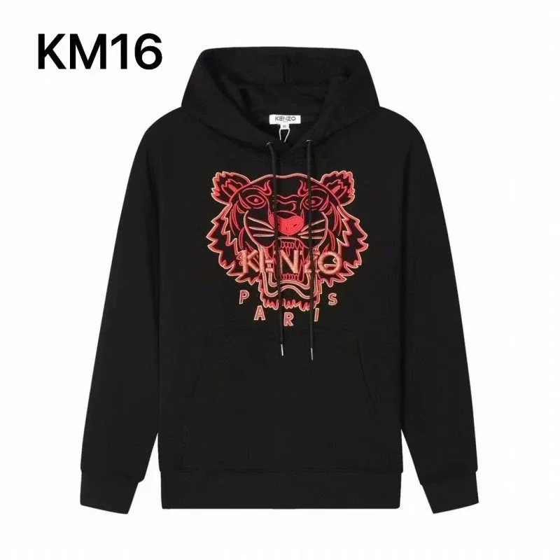 Kenzo KM16 Black Tiger Hoodie