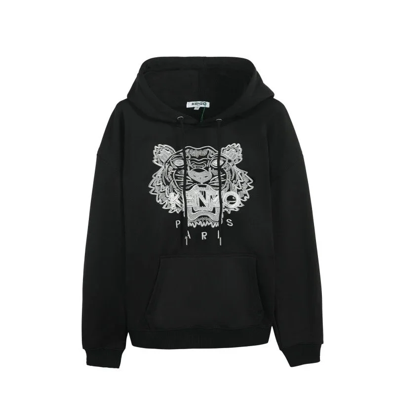 Kenzo Tiger Head Black Hoodie