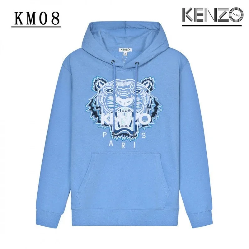 Kenzo KM08 Blue Tiger Hoodie