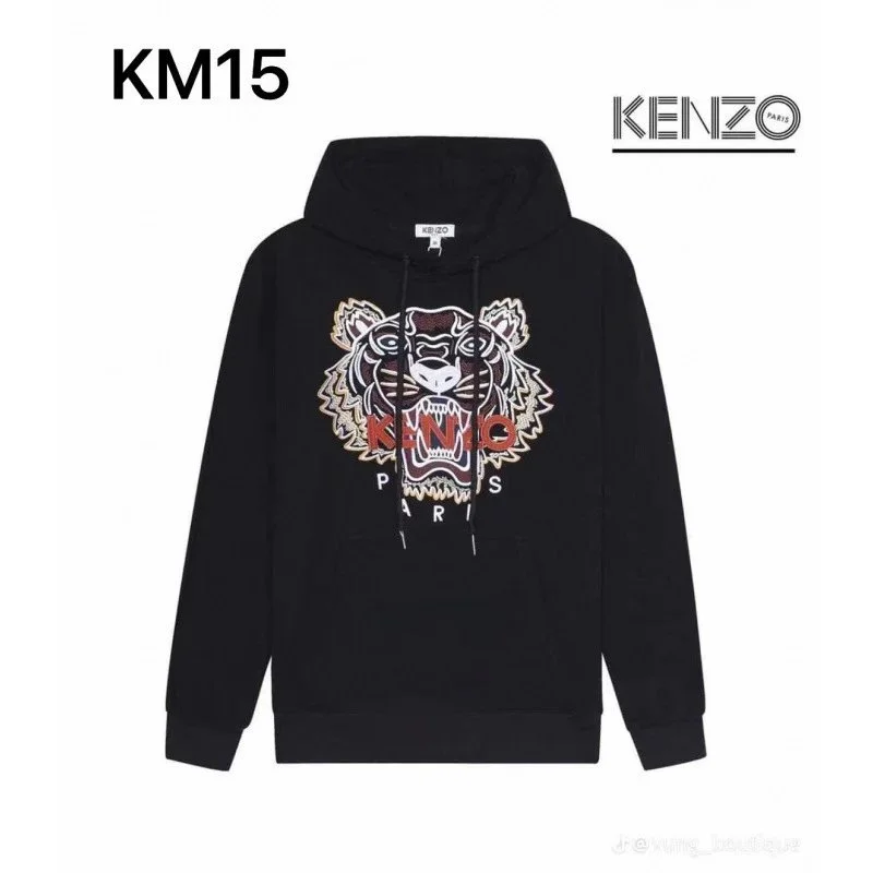 Kenzo KM15 Black Tiger Hoodie