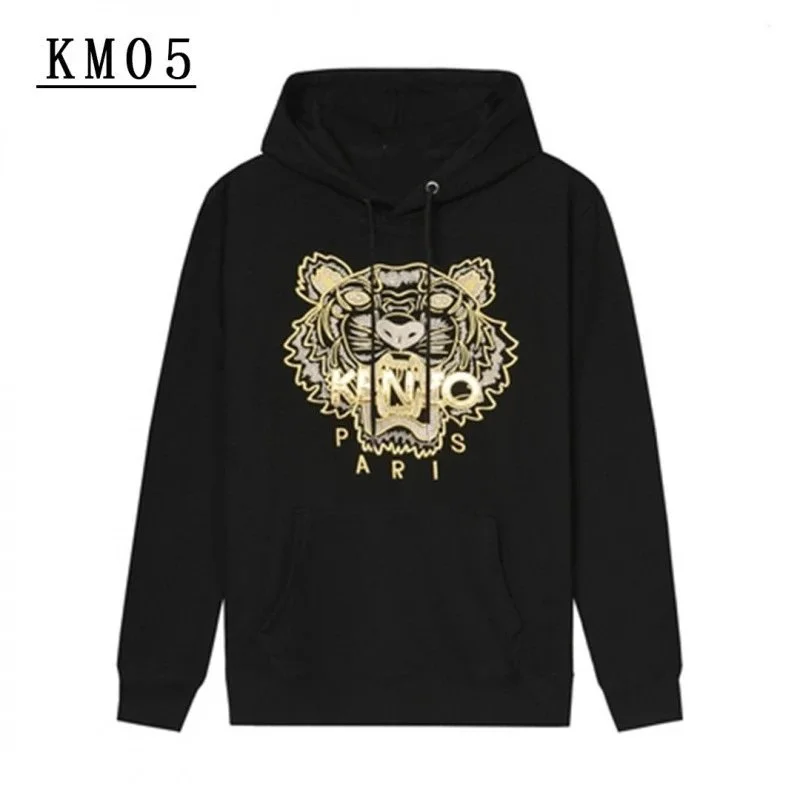 Kenzo Tiger Head Black Hoodie