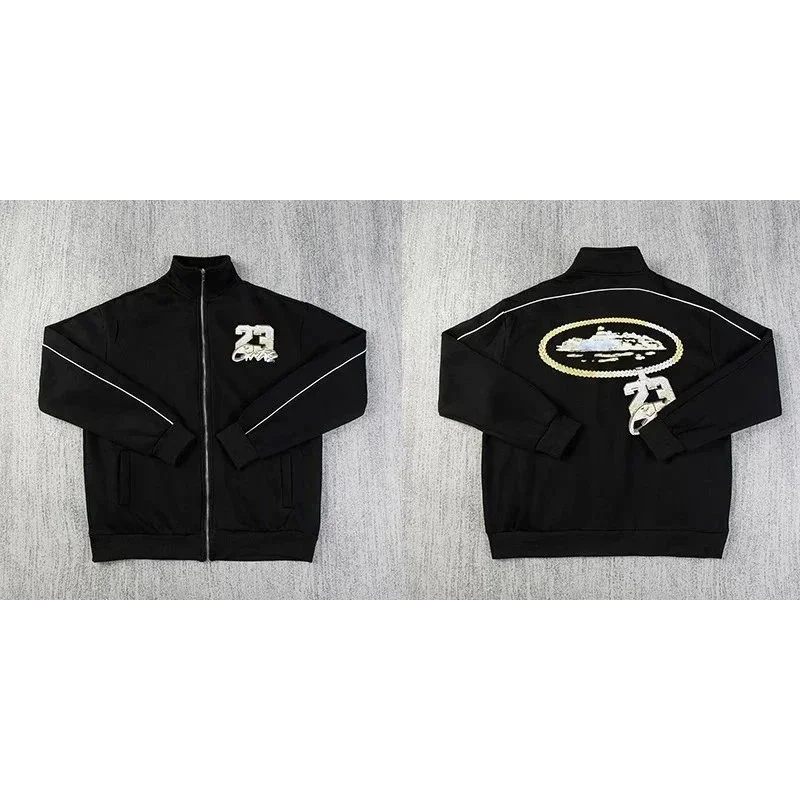 Black '23 Caves' Track Jacket