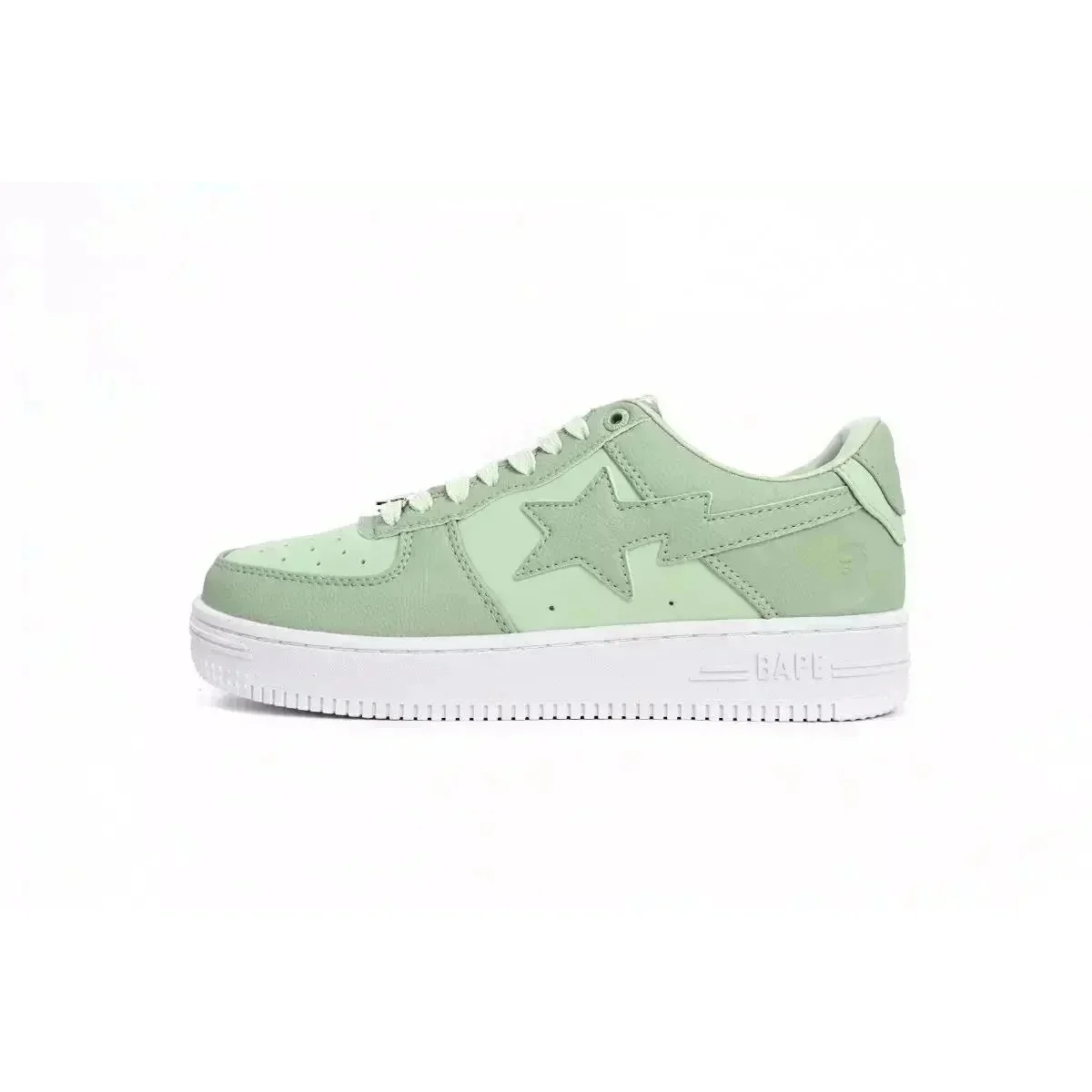 A Bathing Ape A Bathing Ape BAPE STA Apple Green Sneakers Green - 1