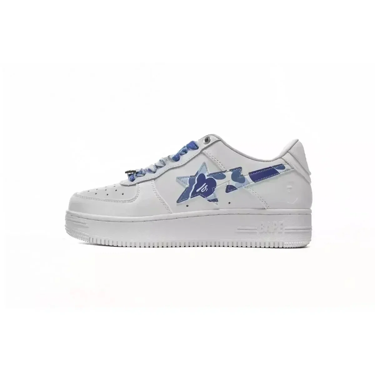 A Bathing Ape BAPE STA ABC Camo White Blue Sneakers