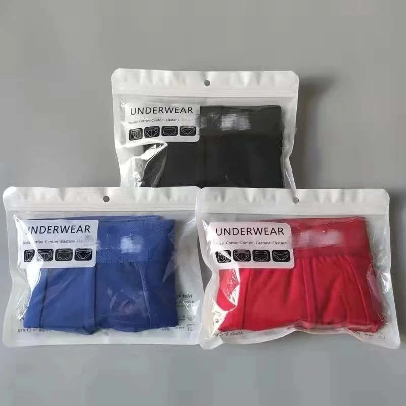 Underwear Set (Black+Red+Blue) Men's Underwear