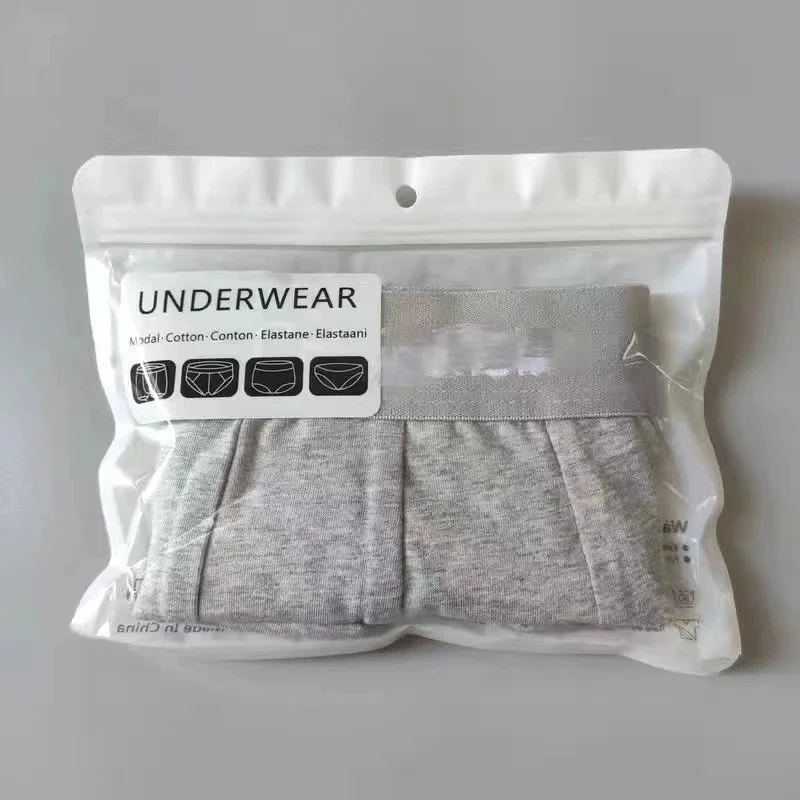 Modal Cotton Underwear Set - Grey