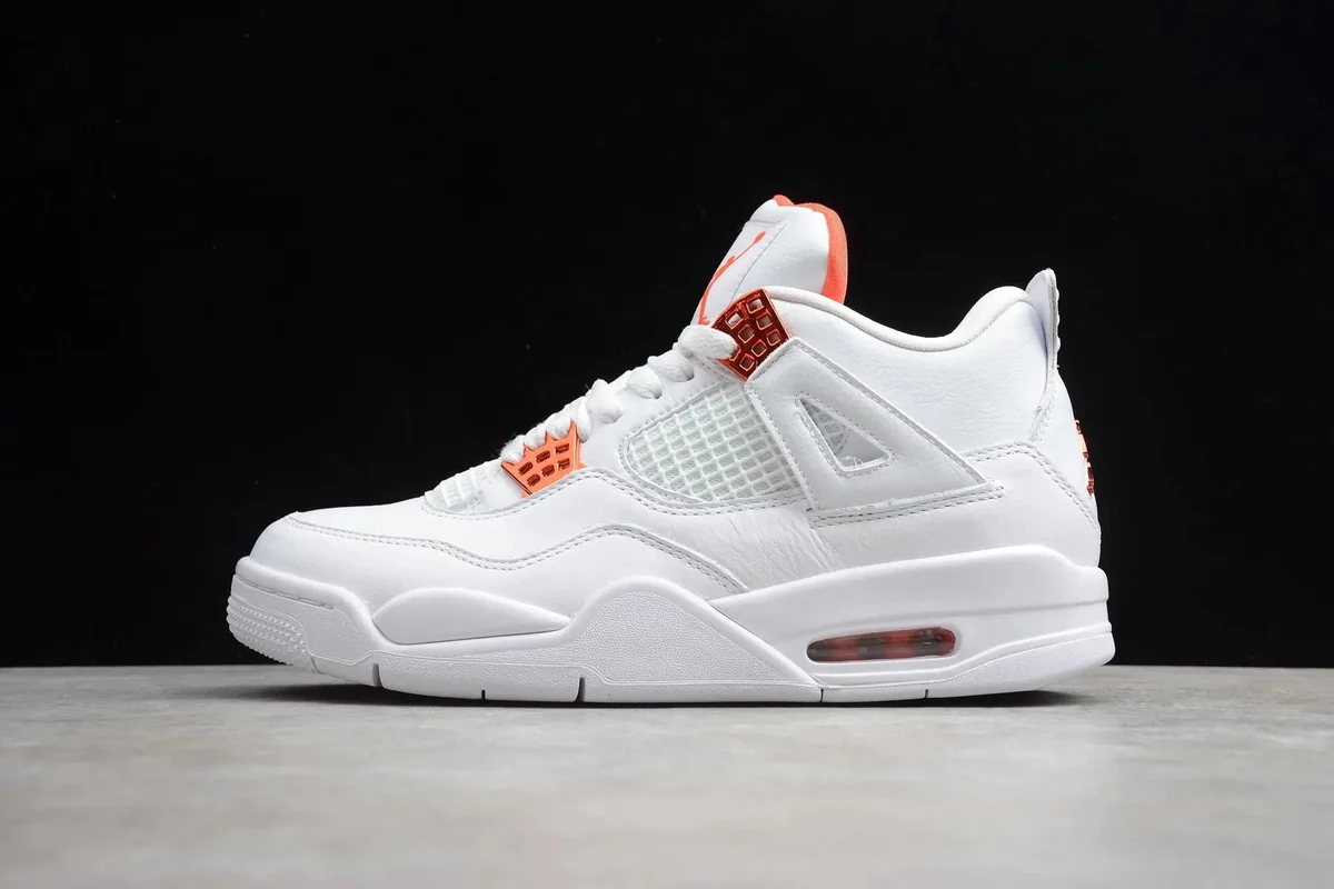 Nike Air Jordan 4 White/Infrared Sneakers